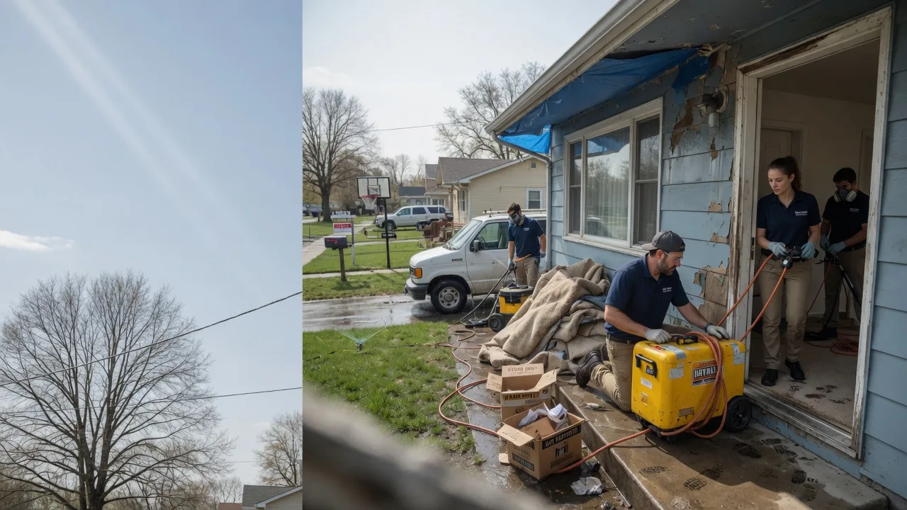 Basement Flood Cleanup in Streeter, ND near me